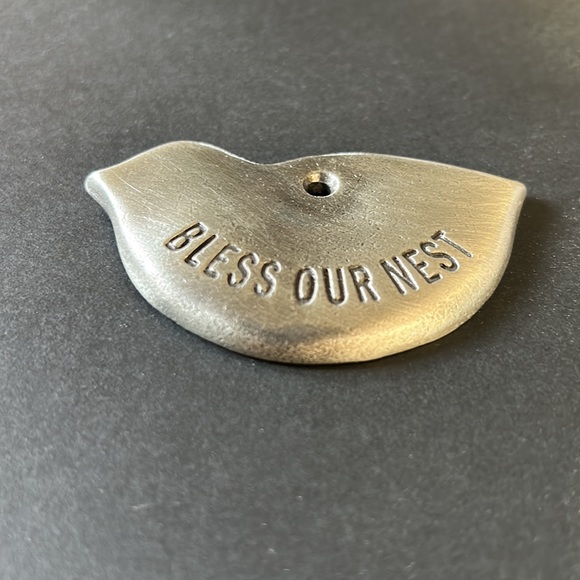 Bless Our Nest PEWTER Bird 🐦 - Picture 3 of 5
